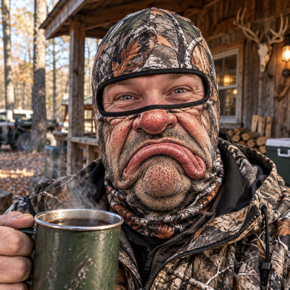 Camo Hunting Funny Face Mask GFTOMA15430