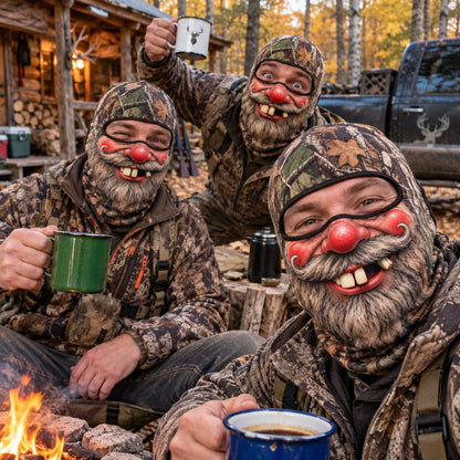 Camo Hunting Funny Face Mask GFTOMA15430