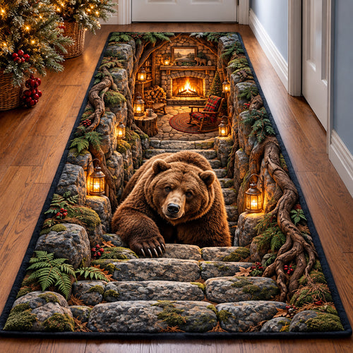 Bear Cabin Runner Rug GFTOMA15443