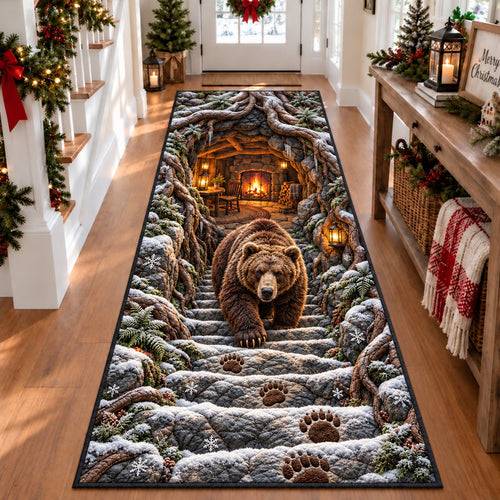 Forest Bear Runner Rug GFTOMA15445