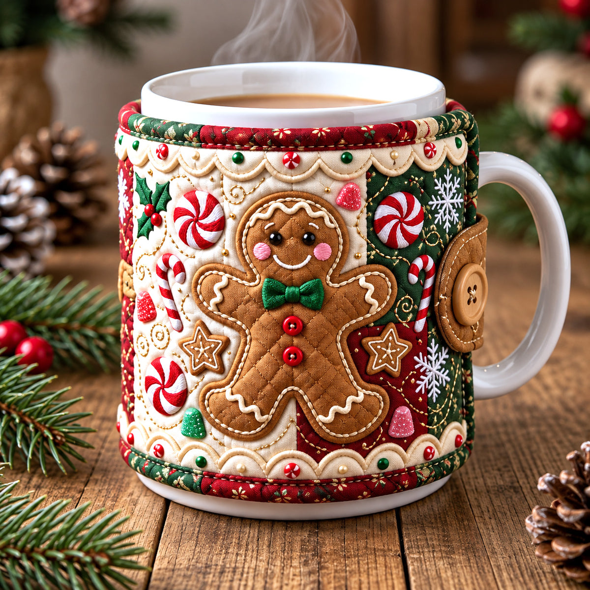 Christmas Quilted Mug Cozy GFTOMA15467