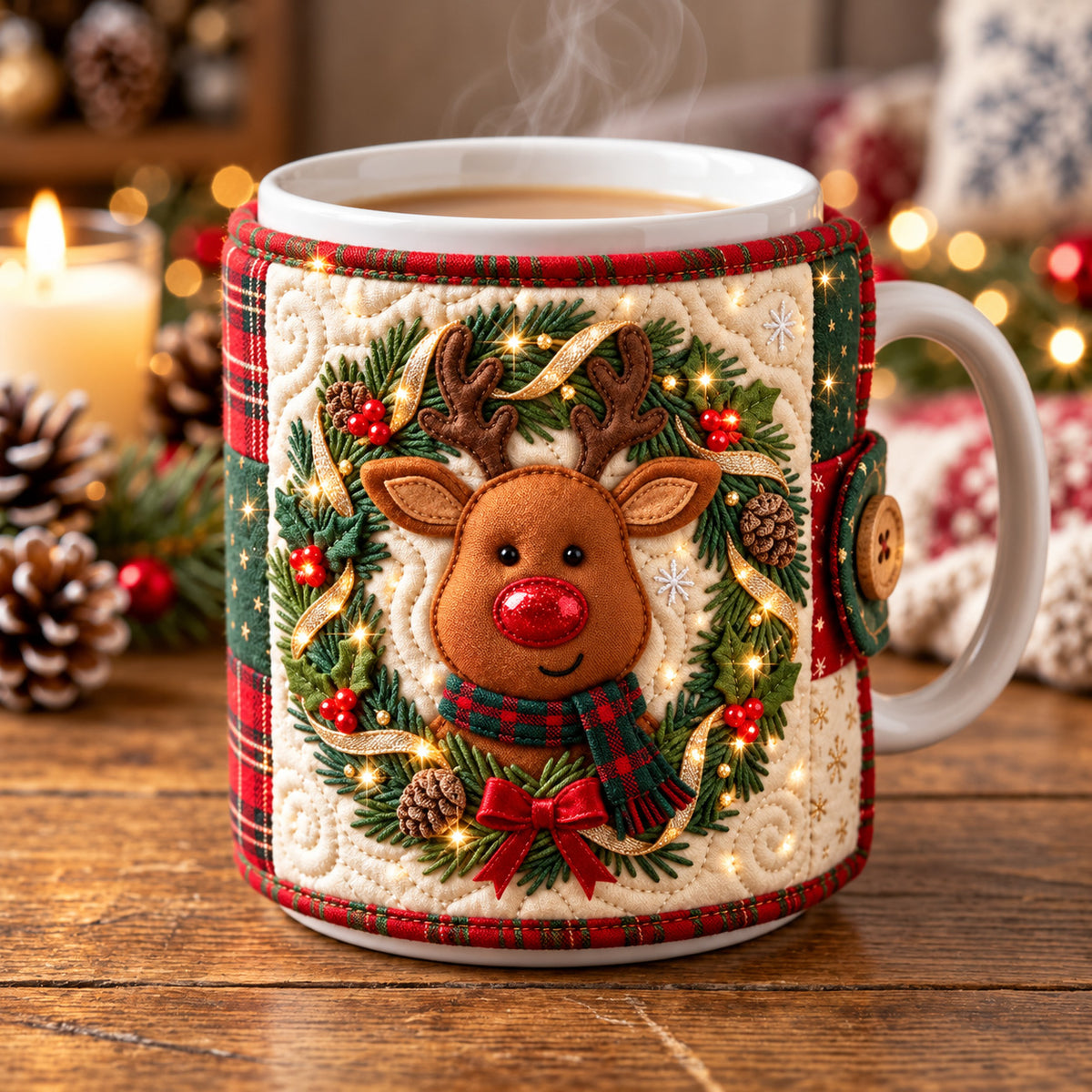 Christmas Quilted Mug Cozy GFTOMA15467
