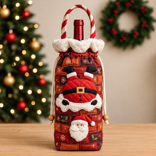 Santa Suit Quilted Bottle Carrier Bag GFTOMA15465