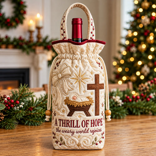 Christian Hope Quilted Bottle Carrier Bag GFTOMA15483