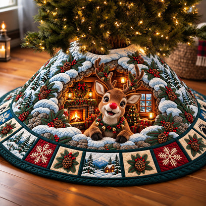 Holiday Character Quilted Tree Skirt GFTOMA15542