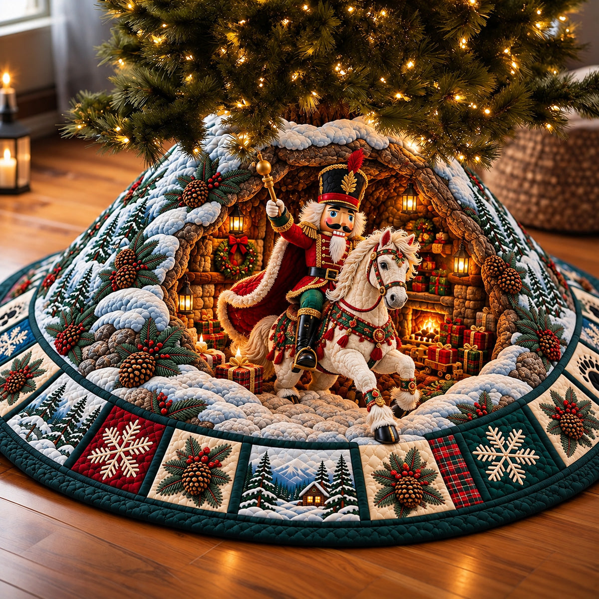 Holiday Character Quilted Tree Skirt GFTOMA15542