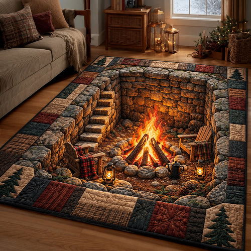 Campfire Pit Area Rug GFTOMA15562