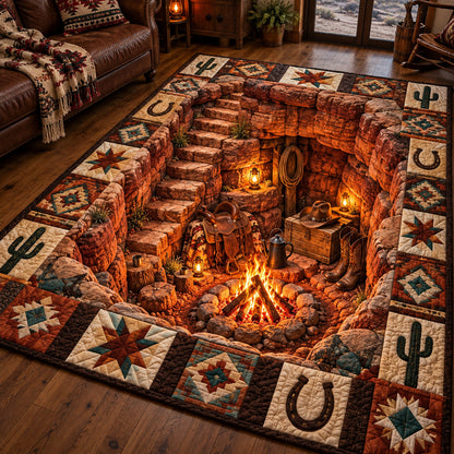 Western Campfire Area Rug GFTOMA15564