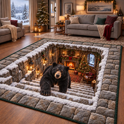 Bear Cabin Area Rug GFTOMA15569