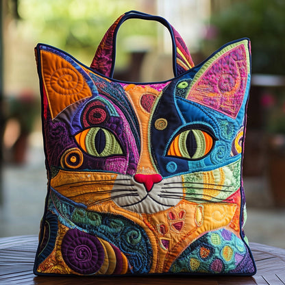 Cat Purrs Quilted Tote Bag GFTOMA1561