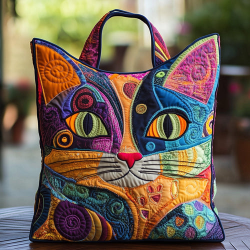 Cat Purrs Quilted Tote Bag GFTOMA1561