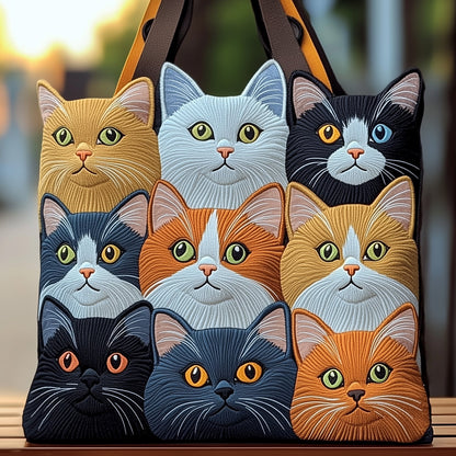 Cat Purrs Quilted Tote Bag GFTOMA1562