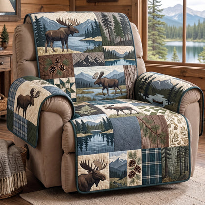 Mountain Wildlife Quilted Sofa Cover GFTOMA15648
