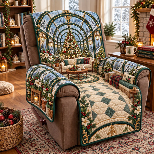 Holiday Conservatory Quilted Sofa Cover GFTOMA15652