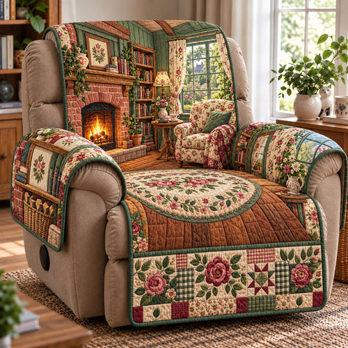 Cozy Cottage Quilted Sofa Cover GFTOMA15694