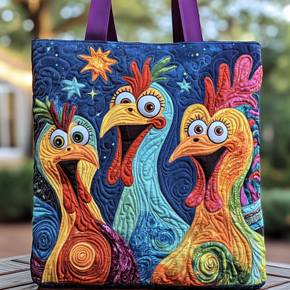 Chicken Quilted Tote Bag GFTOMA1605