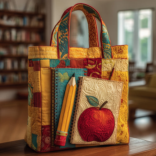 Teacher Quilted Tote Bag GFTOMA1643