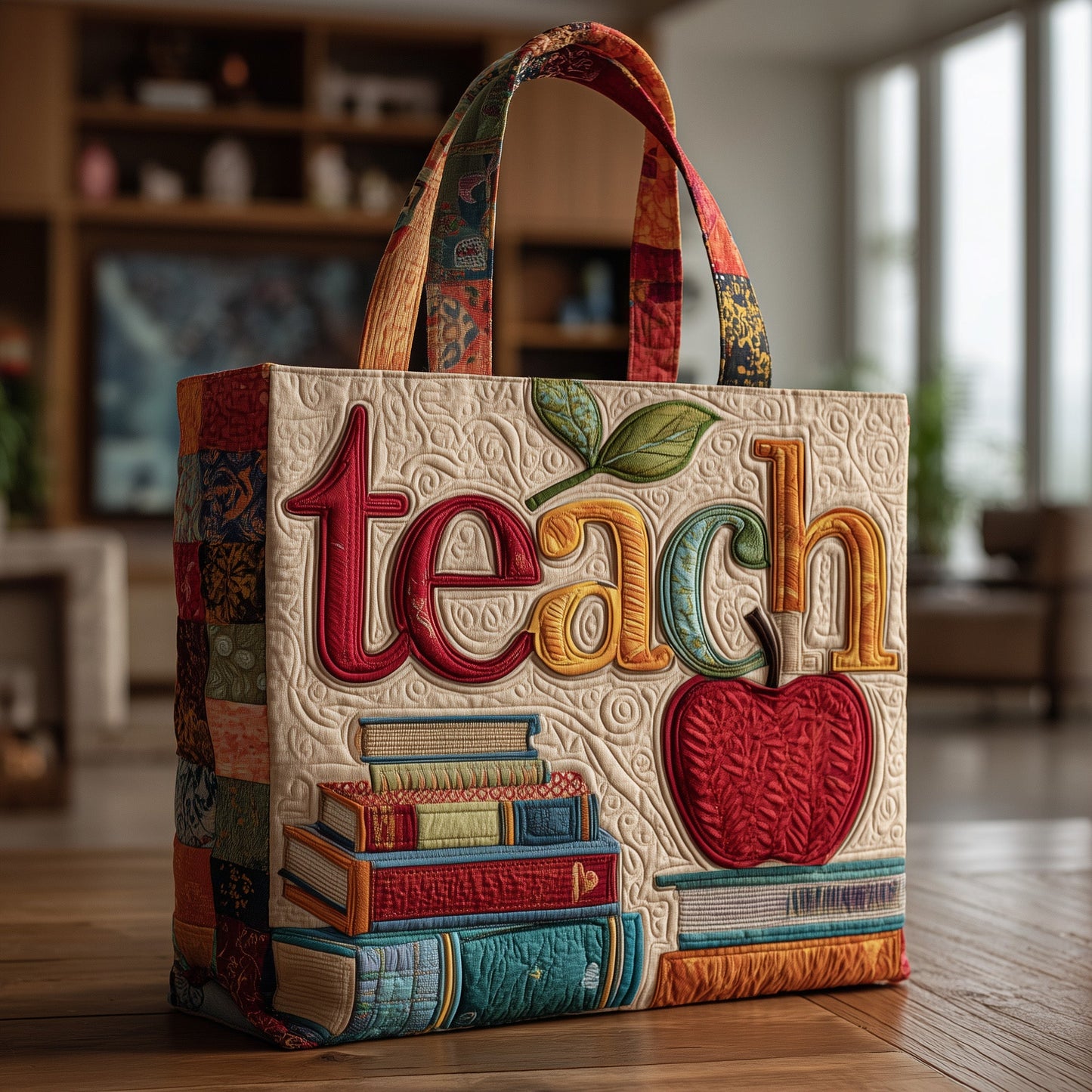 Teacher Quilted Tote Bag GFTOMA1648