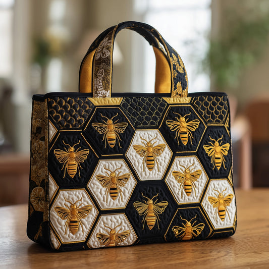 Bee Quilted Tote Bag GFTOMA1772