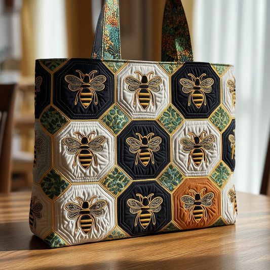 Bee Quilted Tote Bag GFTOMA1776