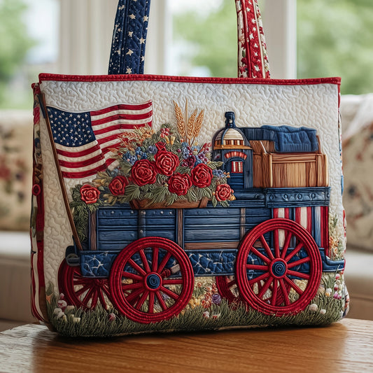 Patriotic Quilted Tote Bag GFTOMA1875