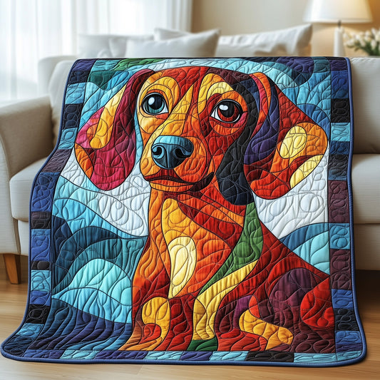 Dachshund Quilted Blanket GFTOMA196