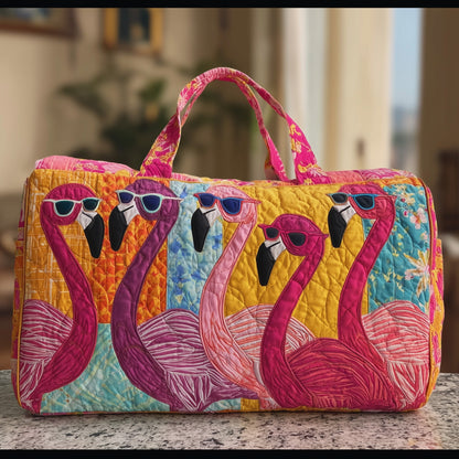 Flamingo Quilted Duffle Bag GFTOMA1983