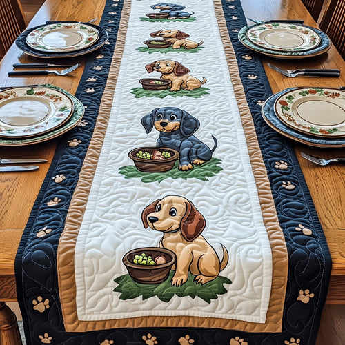 Dachshund Quilted Table Runner GFTOMA199