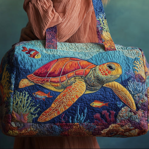 Turtle Quilted Duffle Bag GFTOMA2046