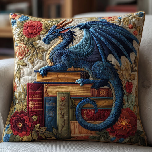 Vintage Dragon Quilted Pillow Case GFTOMA2135