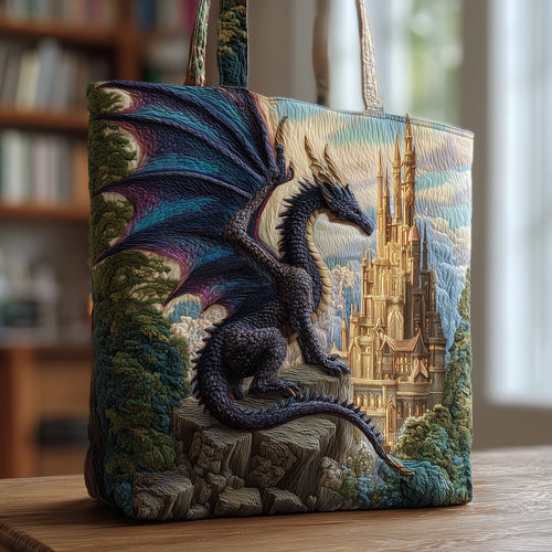 Dragon Fortress Quilted Tote Bag GFTOMA2215