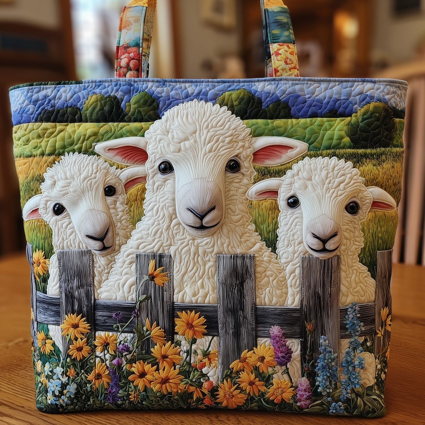 Sheep Quilted Tote Bag GFTOMA2224