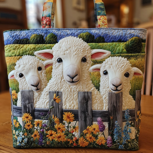 Sheep Quilted Tote Bag GFTOMA2224