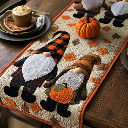 Gnome Quilted Table Runner GFTOMA2378
