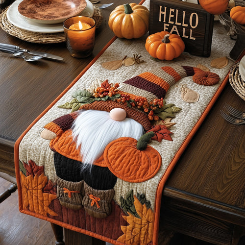 Gnome Quilted Table Runner GFTOMA2380