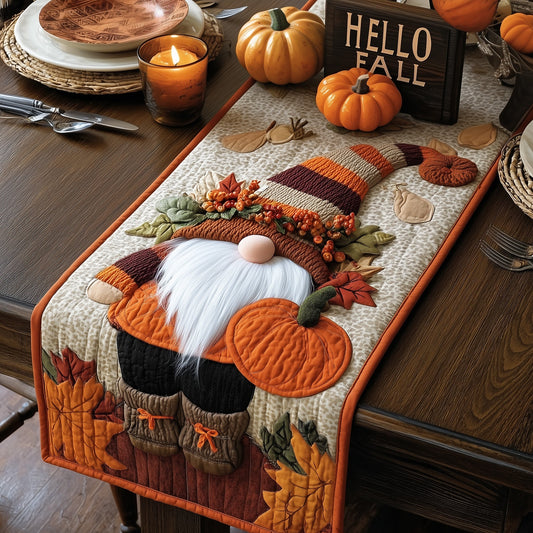 Gnome Quilted Table Runner GFTOMA2380