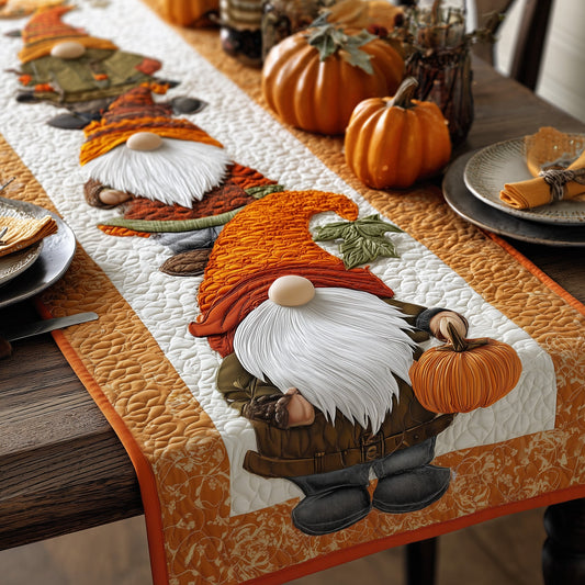 Gnome Quilted Table Runner GFTOMA2381
