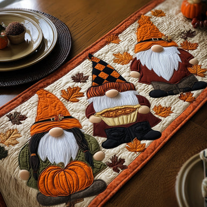 Gnome Quilted Table Runner GFTOMA2382