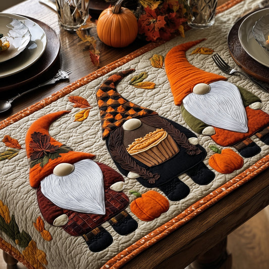 Gnome Quilted Table Runner GFTOMA2383