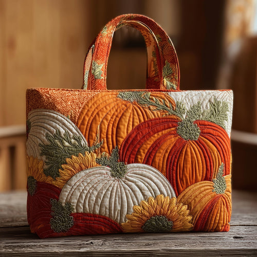 Autumn Vibe Quilted Tote Bag GFTOMA2471