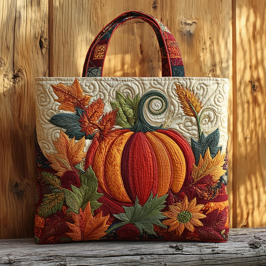 Autumn Vibe Quilted Tote Bag GFTOMA2476
