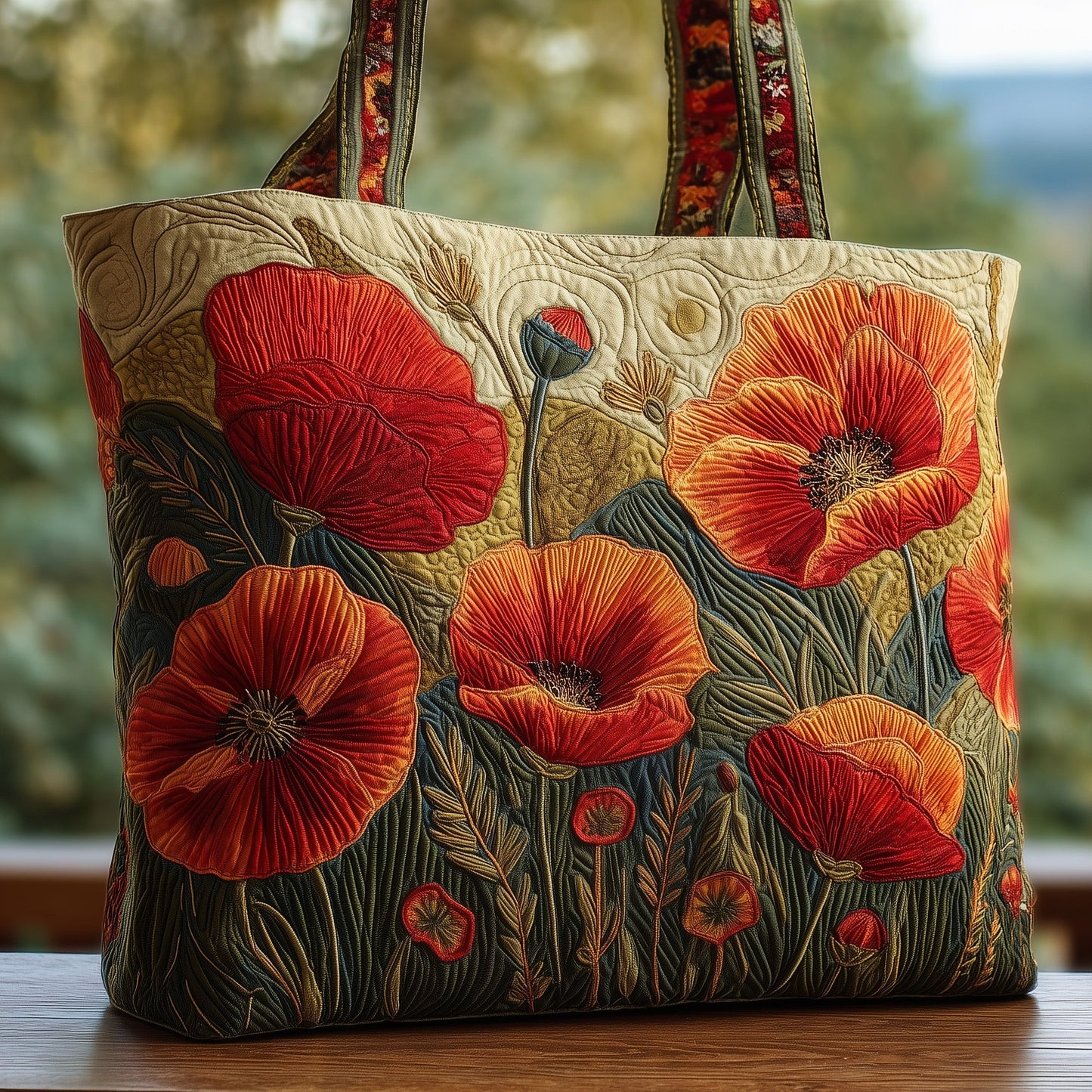 Poppy Quilted Tote Bag GFTOMA2521