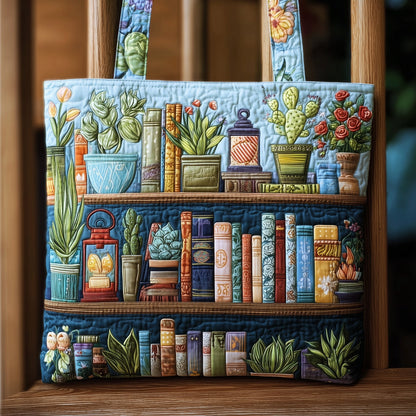 Cozy Book Quilted Tote Bag GFTOMA2571