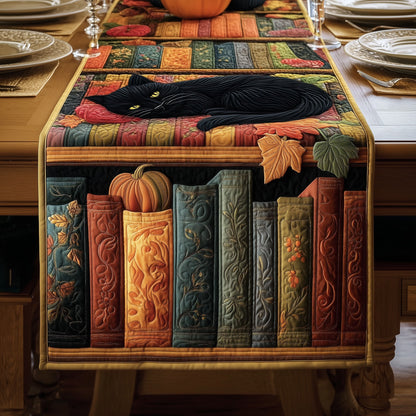 Cozy Library Quilted Table Runner GFTOMA2669
