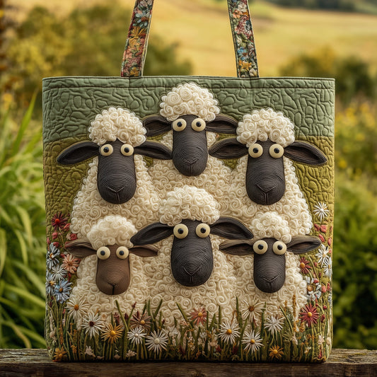 Sheep Quilted Tote Bag GFTOMA2705