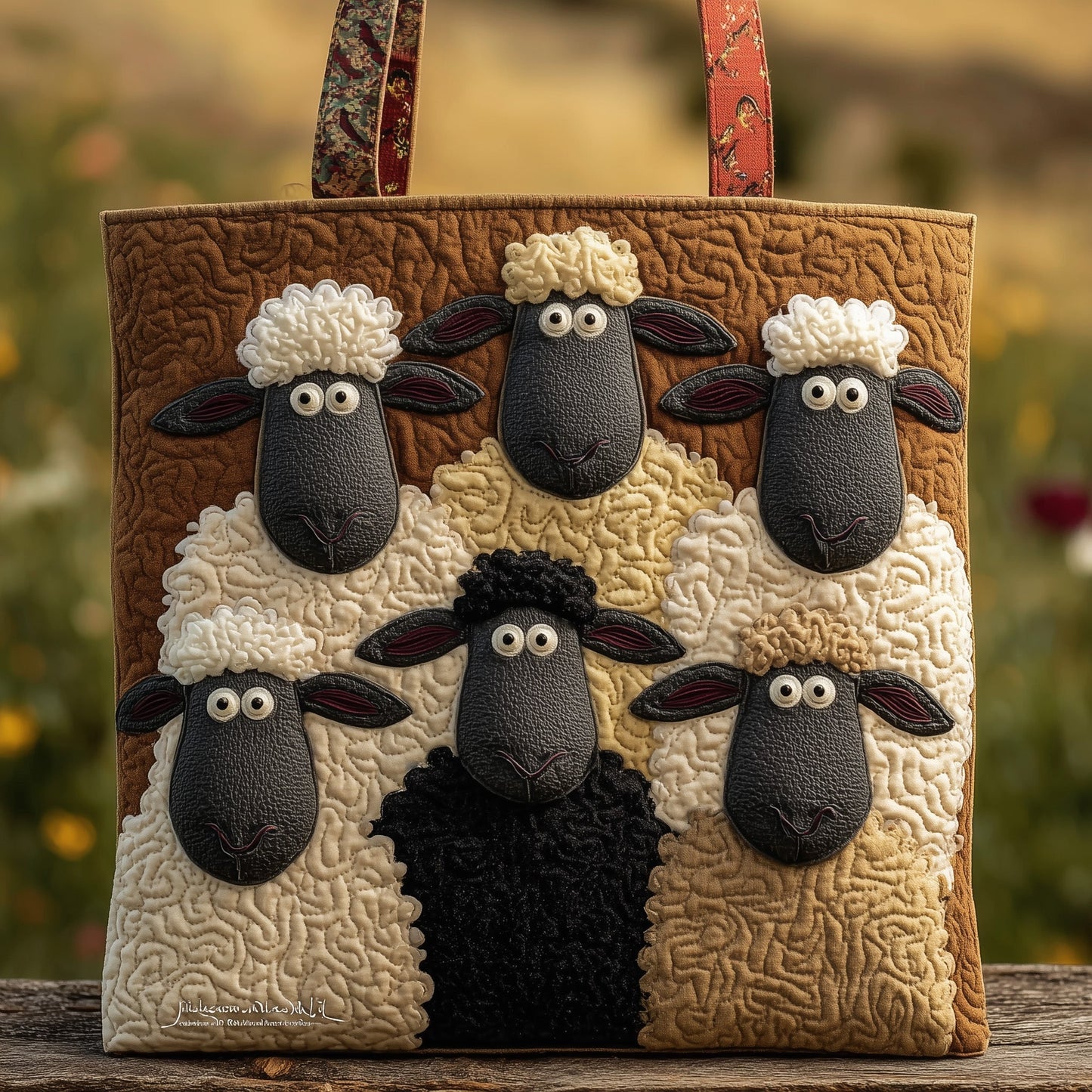 Sheep Quilted Tote Bag GFTOMA2706