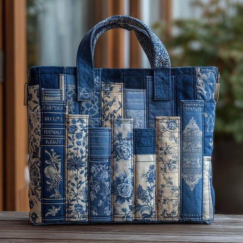 Cozy Book Quilted Tote Bag GFTOMA2778