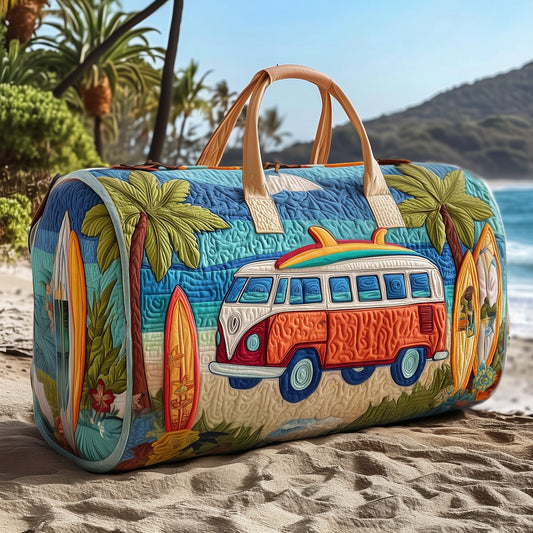 Hippie Van Quilted Duffle Bag GFTOMA2886