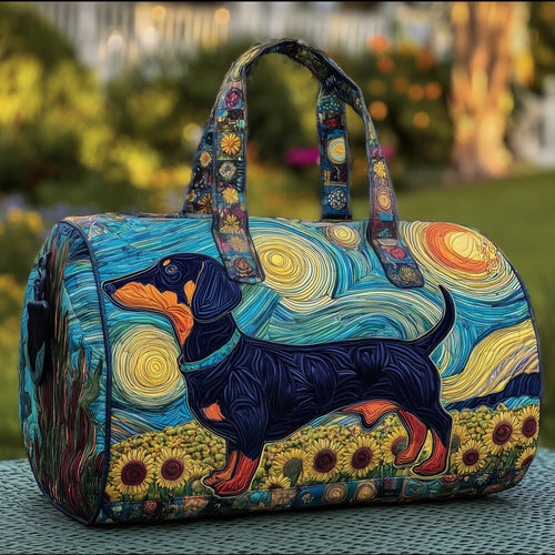 Dachshund Quilted Duffle Bag GFTOMA3144