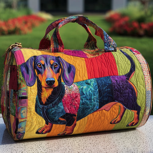 Dachshund Quilted Duffle Bag GFTOMA3146